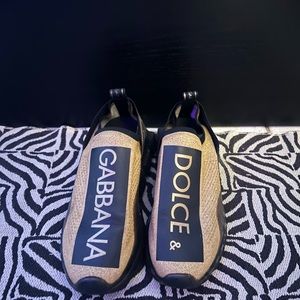 Dolce gabbana slip on runners